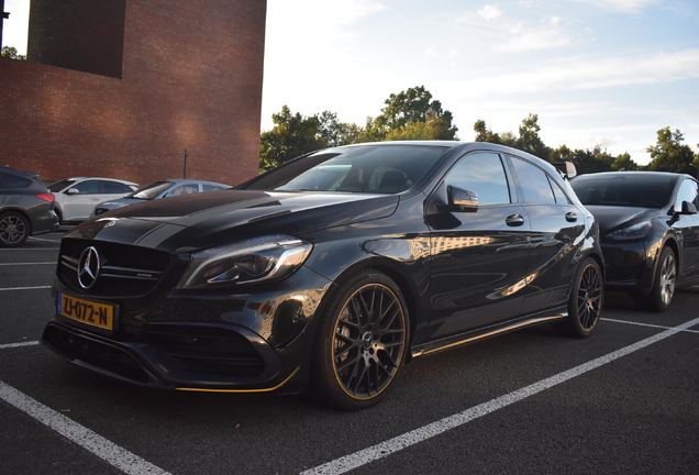 Mercedes-AMG A 45 W176 Yellow Night Edition