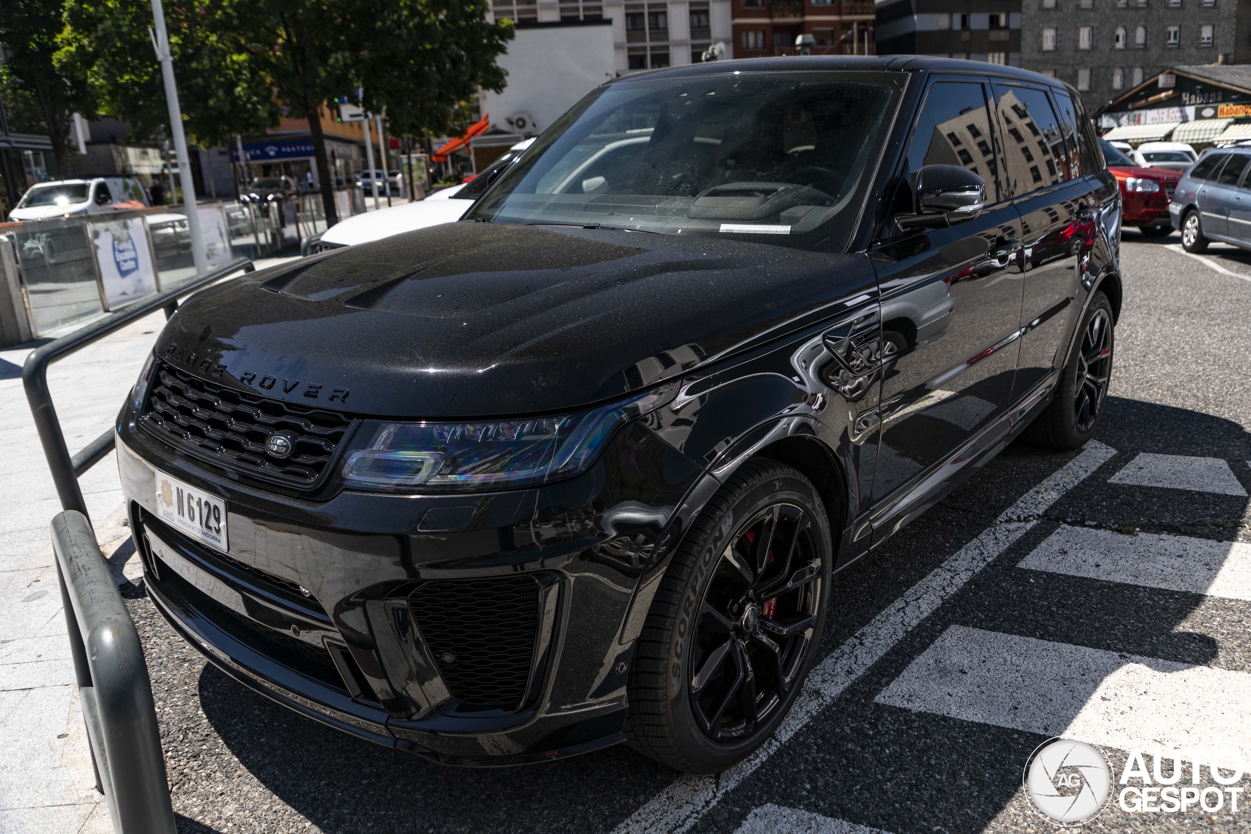 Land Rover Range Rover Sport SVR 2018