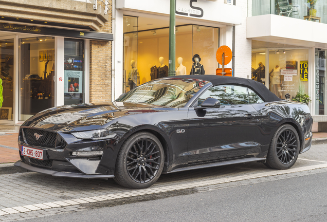 Ford Mustang GT Convertible 2018