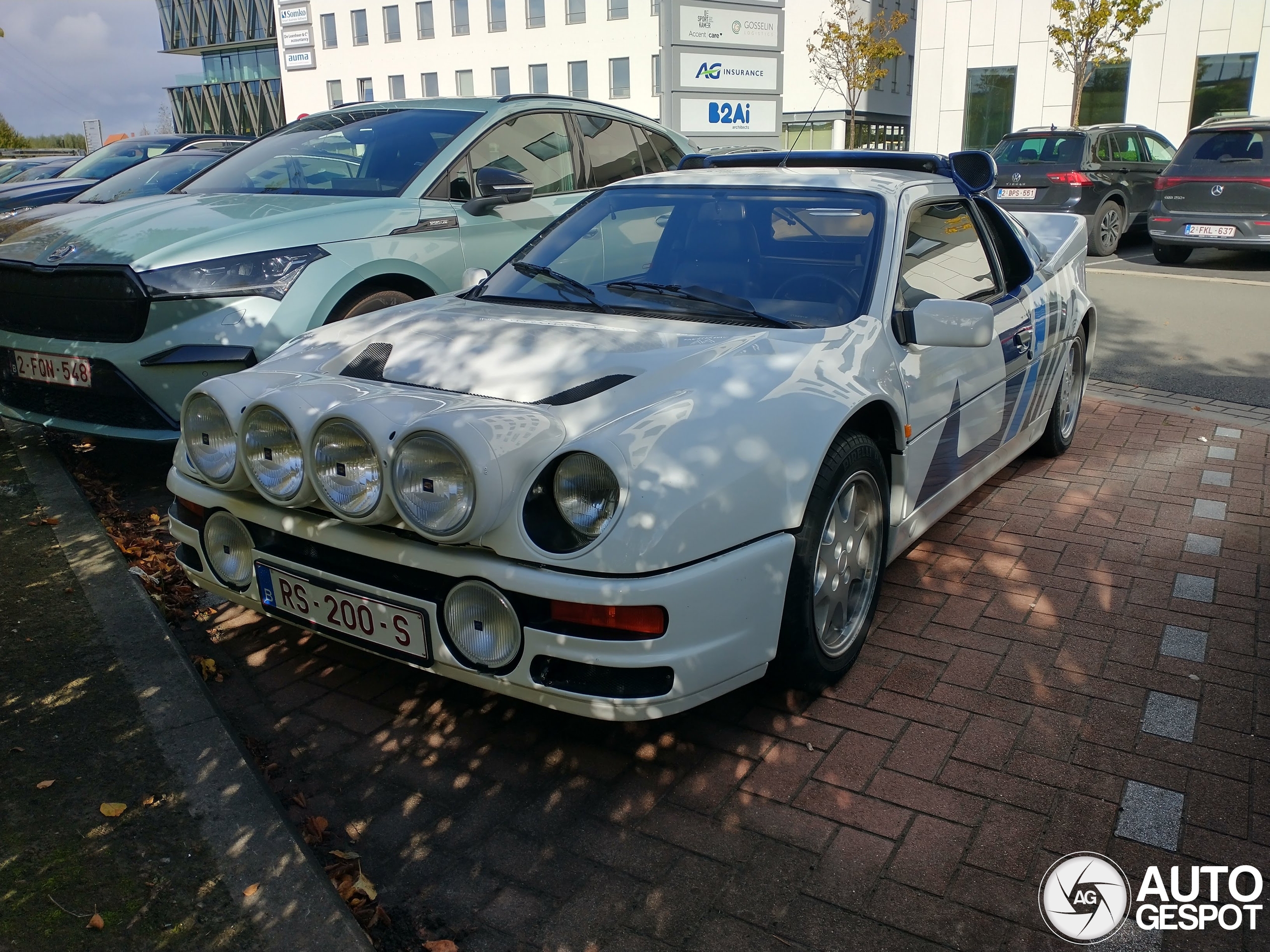 Unieke historie gespot: Ford RS200
