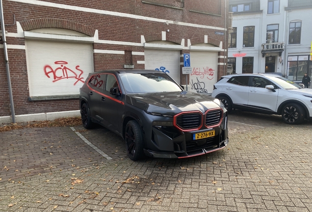 BMW XM G09 Label Red Larte Design