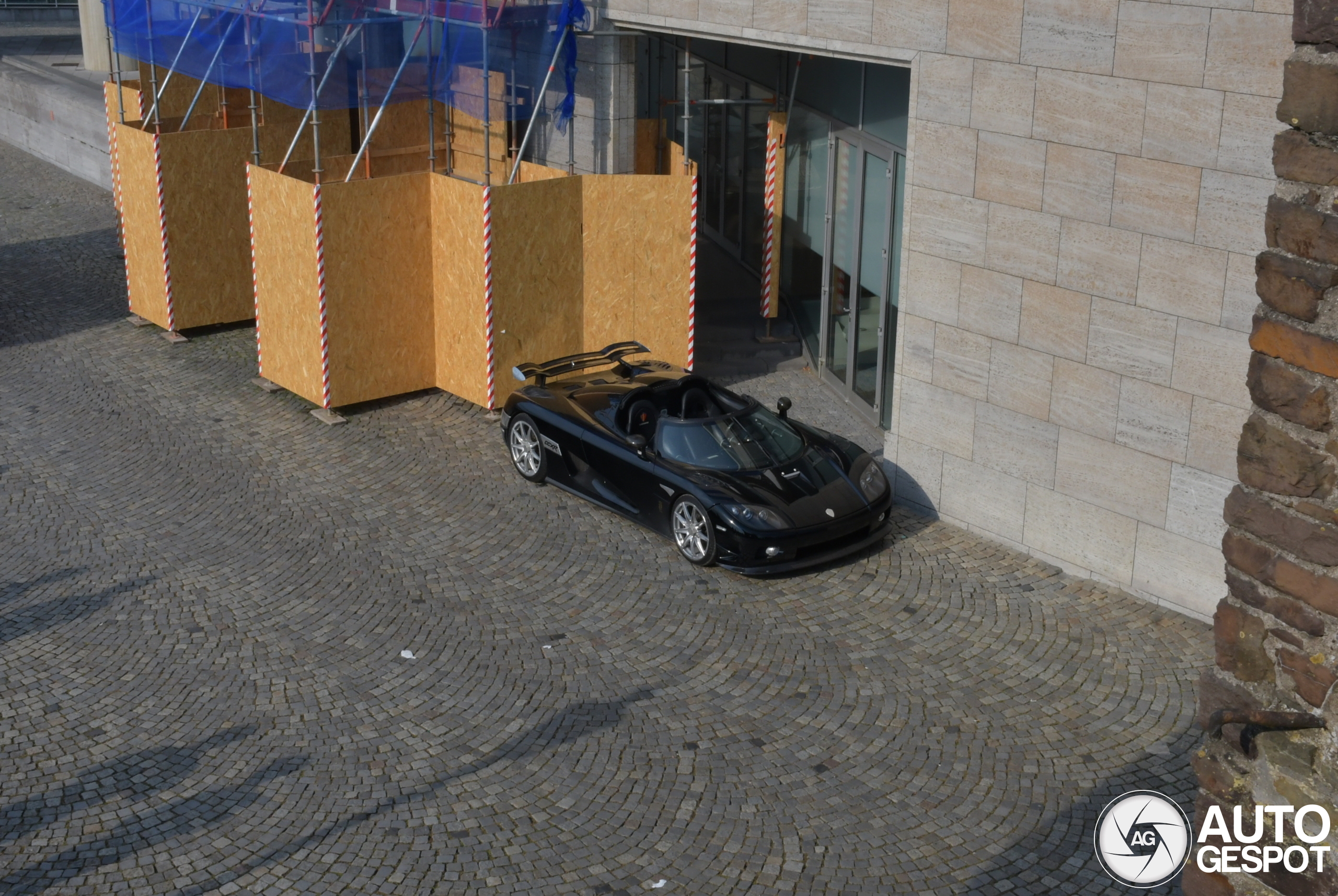A rare beast on the Autobahn: The Koenigsegg CCXR