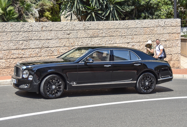 Bentley Mulsanne Speed Blue Train Edition