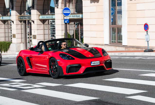 Porsche 718 Spyder RS Weissach Package