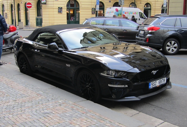 Ford Mustang GT Convertible 2018