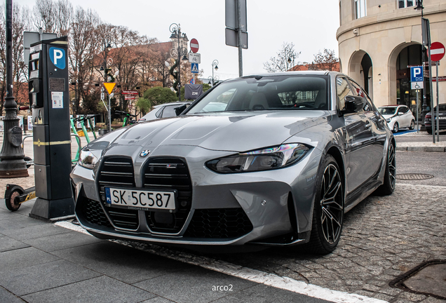 BMW M3 G80 Sedan Competition