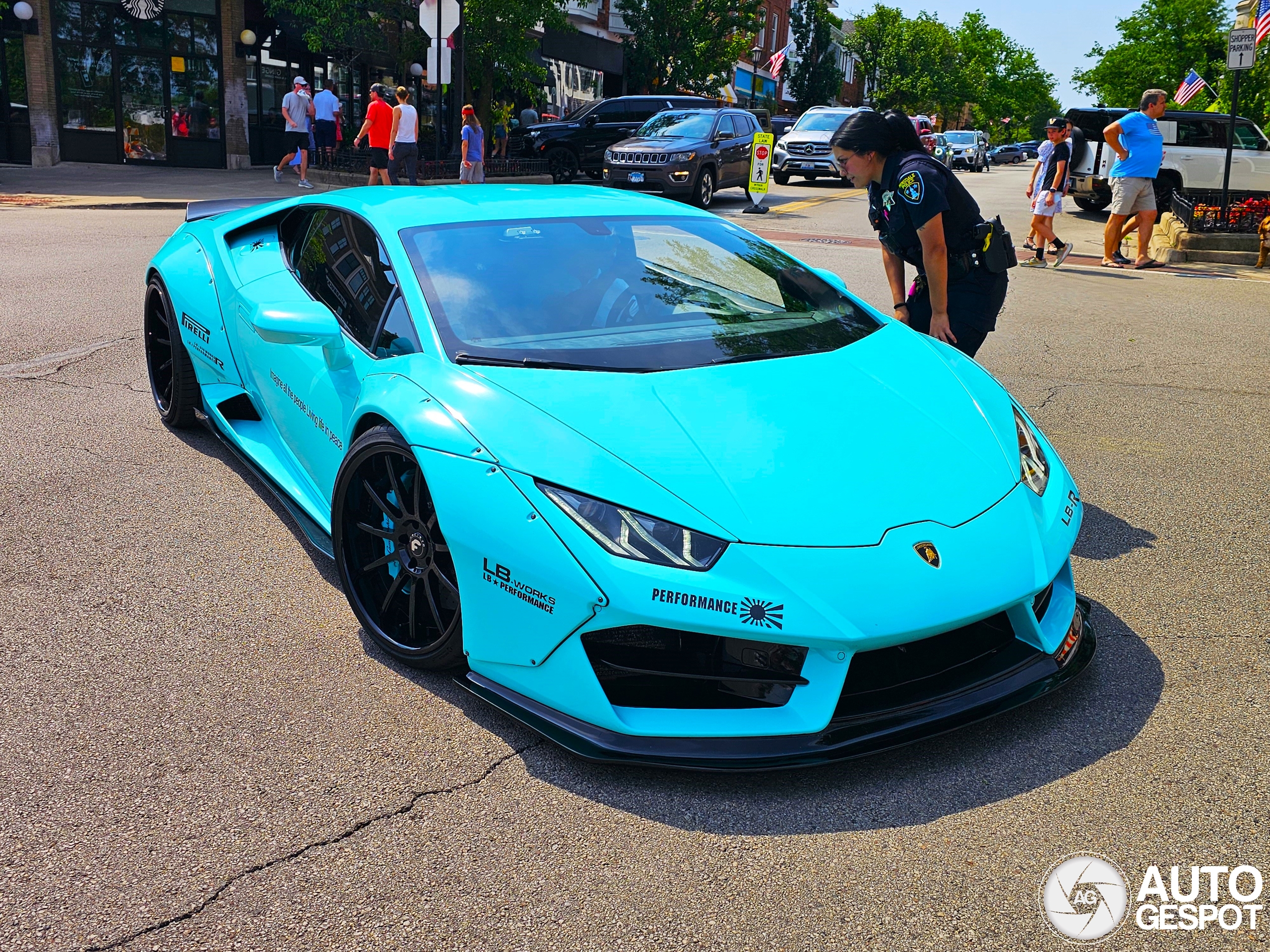 Lamborghini Huracán LP580-2 Liberty Walk LB Performance Wide