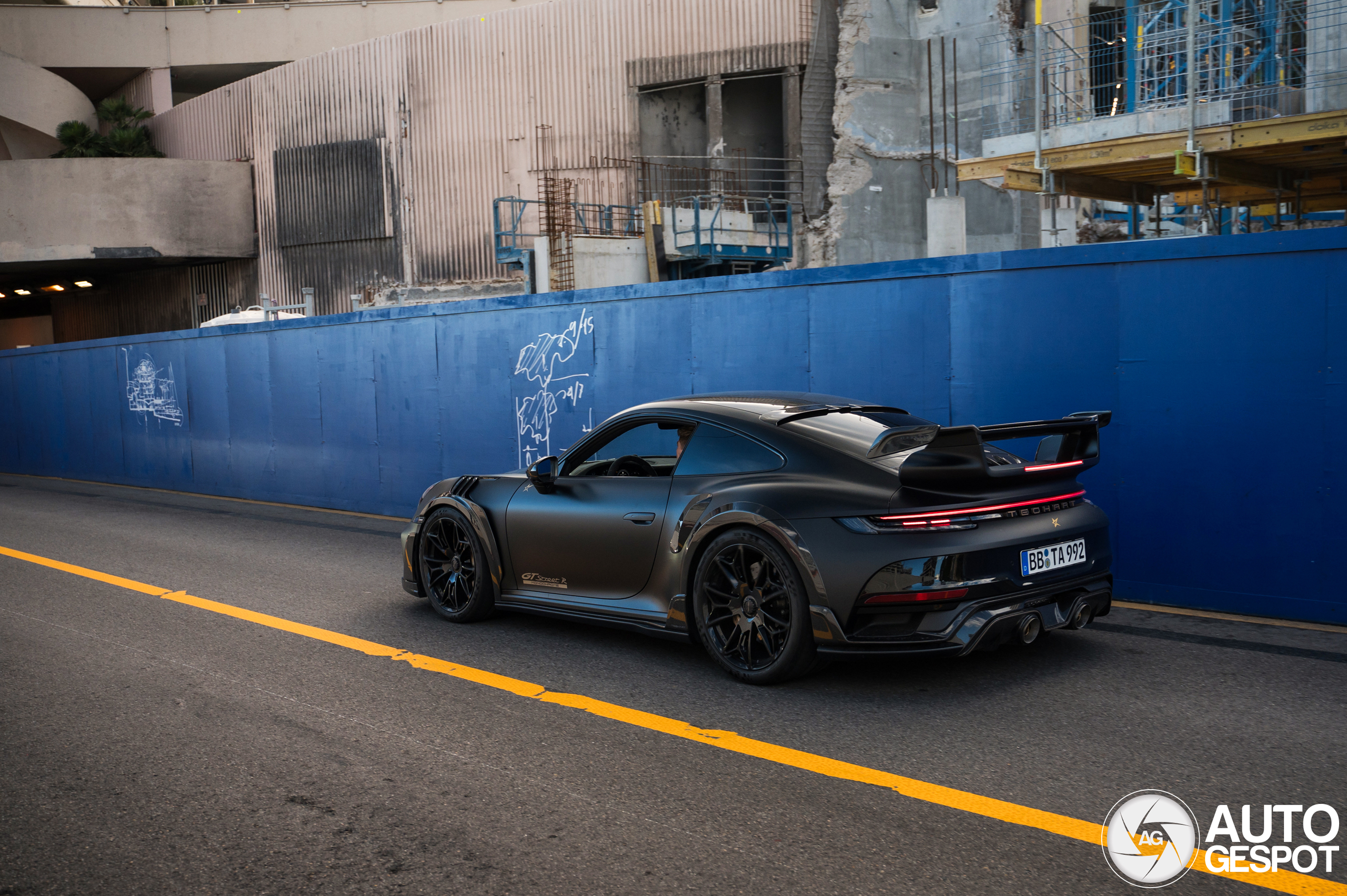 Porsche 992 TechArt GT Street R Monochrome - 29 November 2024