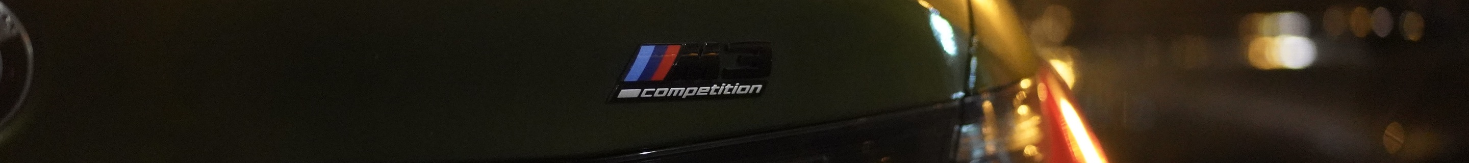 BMW M3 G80 Sedan Competition