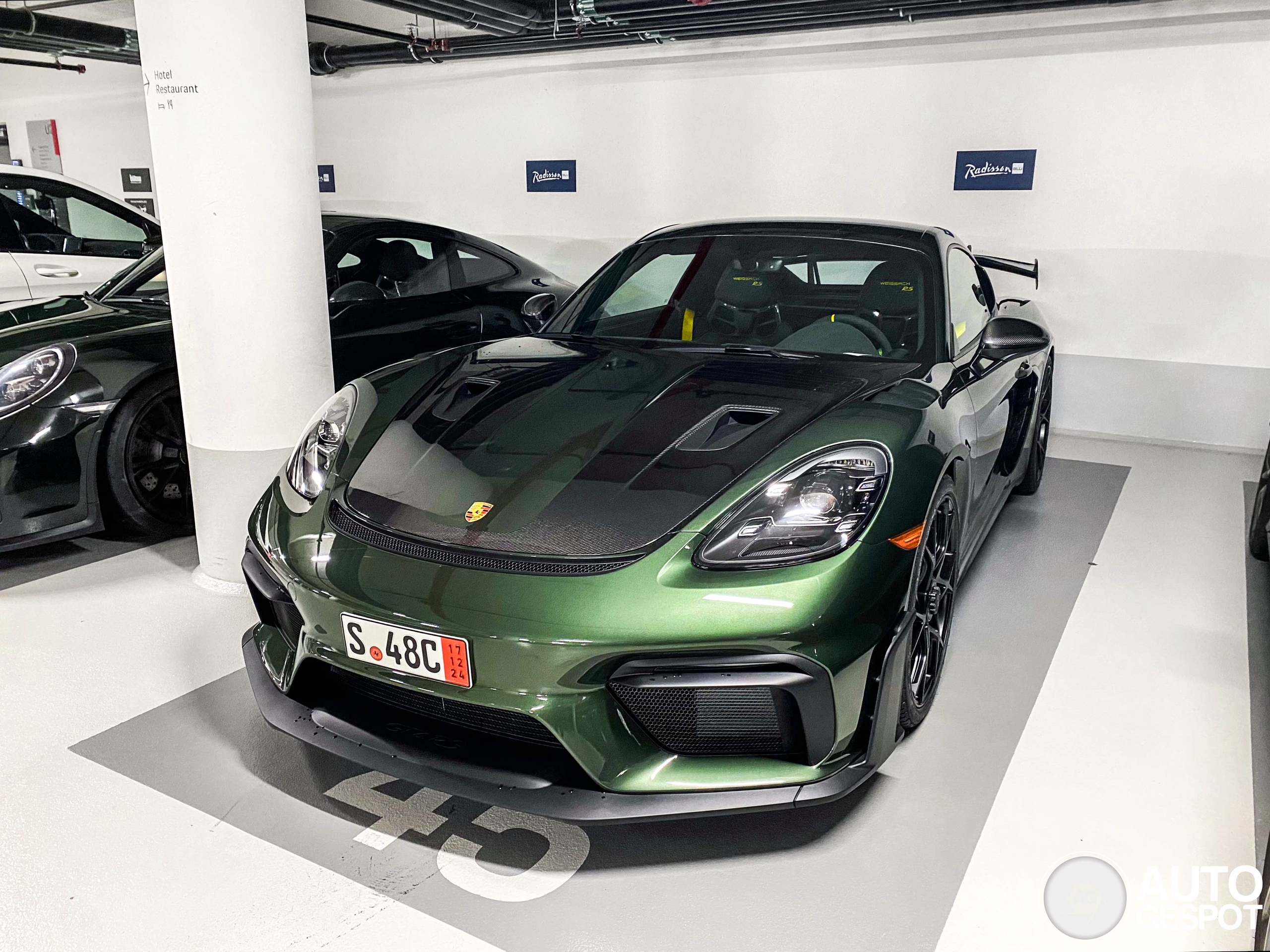 Porsche 718 Cayman GT4 RS Weissach Package 08 December 2024 Autogespot