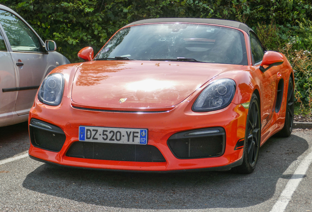 Porsche 981 Boxster Spyder