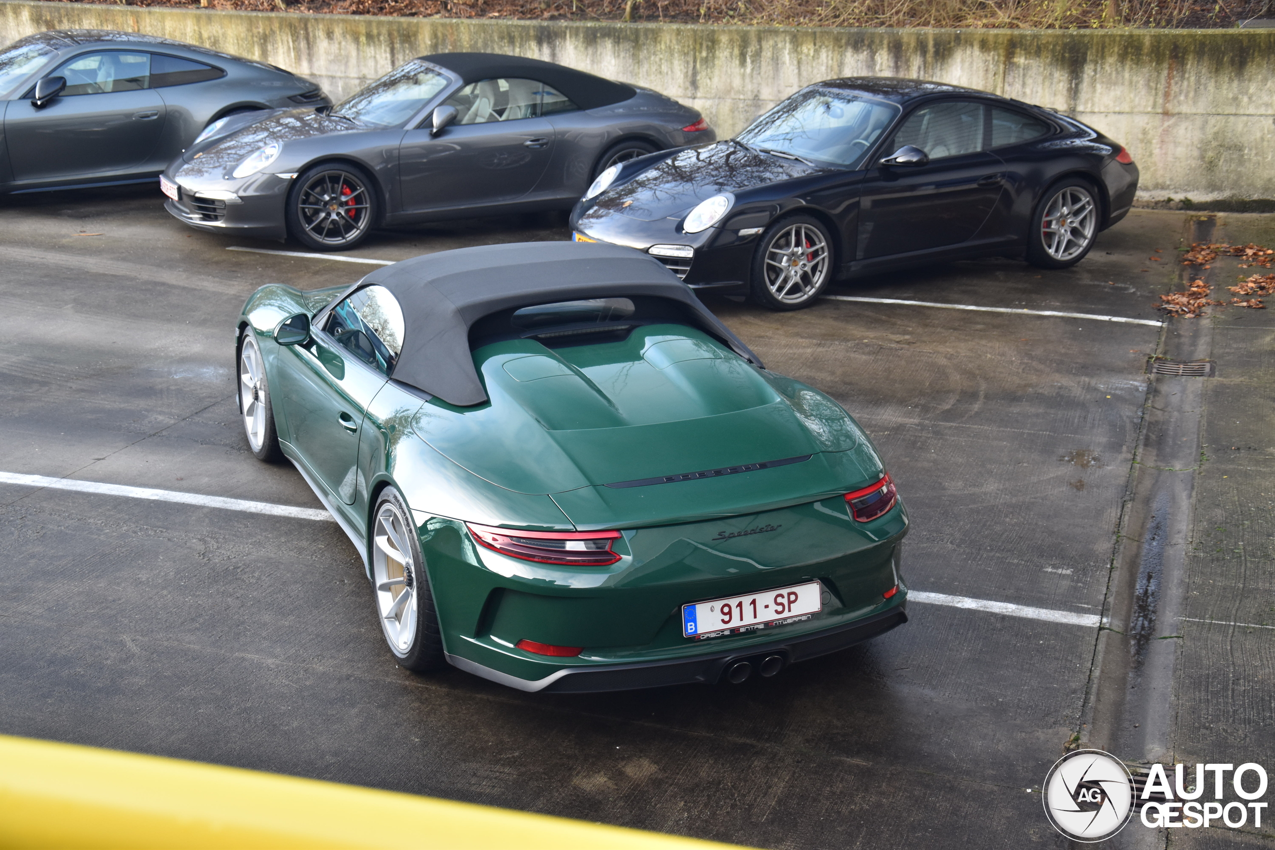 Das ist einer der schönsten 911 Speedster von Belgien