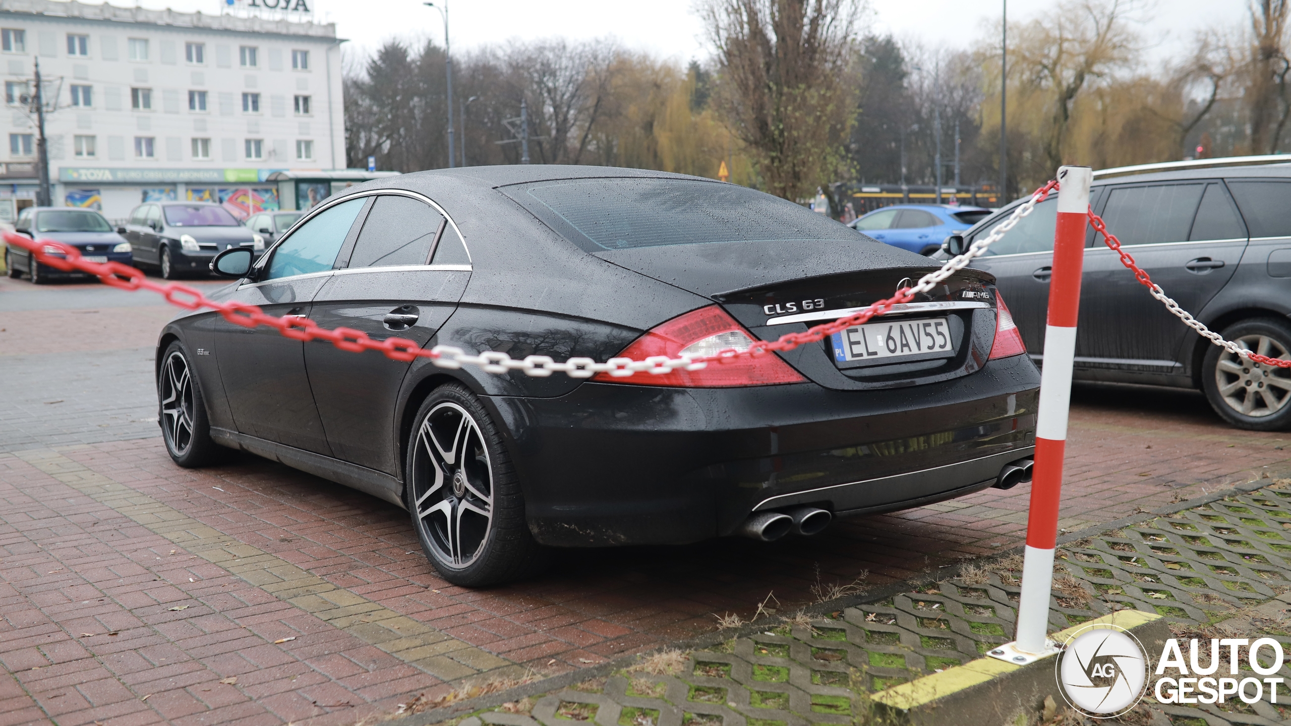 Miniature GLM Models 1/43 – Mercedes AMG CLS63 C219 (2008) – Blanche, Résine