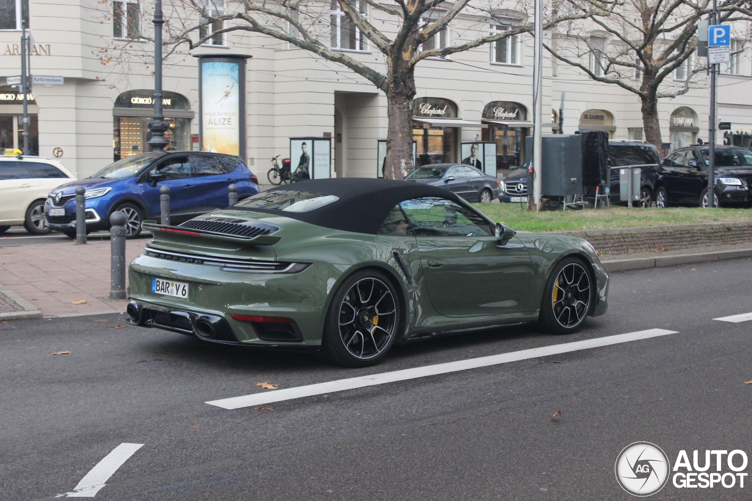 Porsche Turbo S Cabriolet December Autogespot