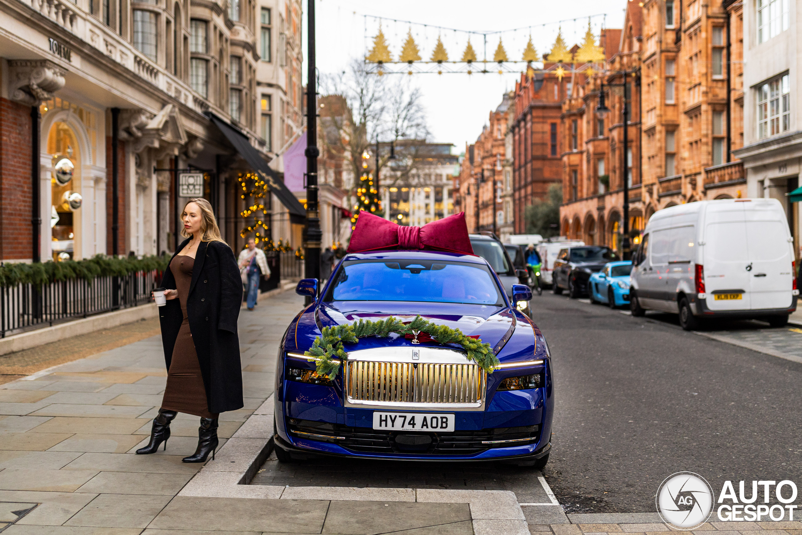 Rolls-Royce als Kerstcadeau