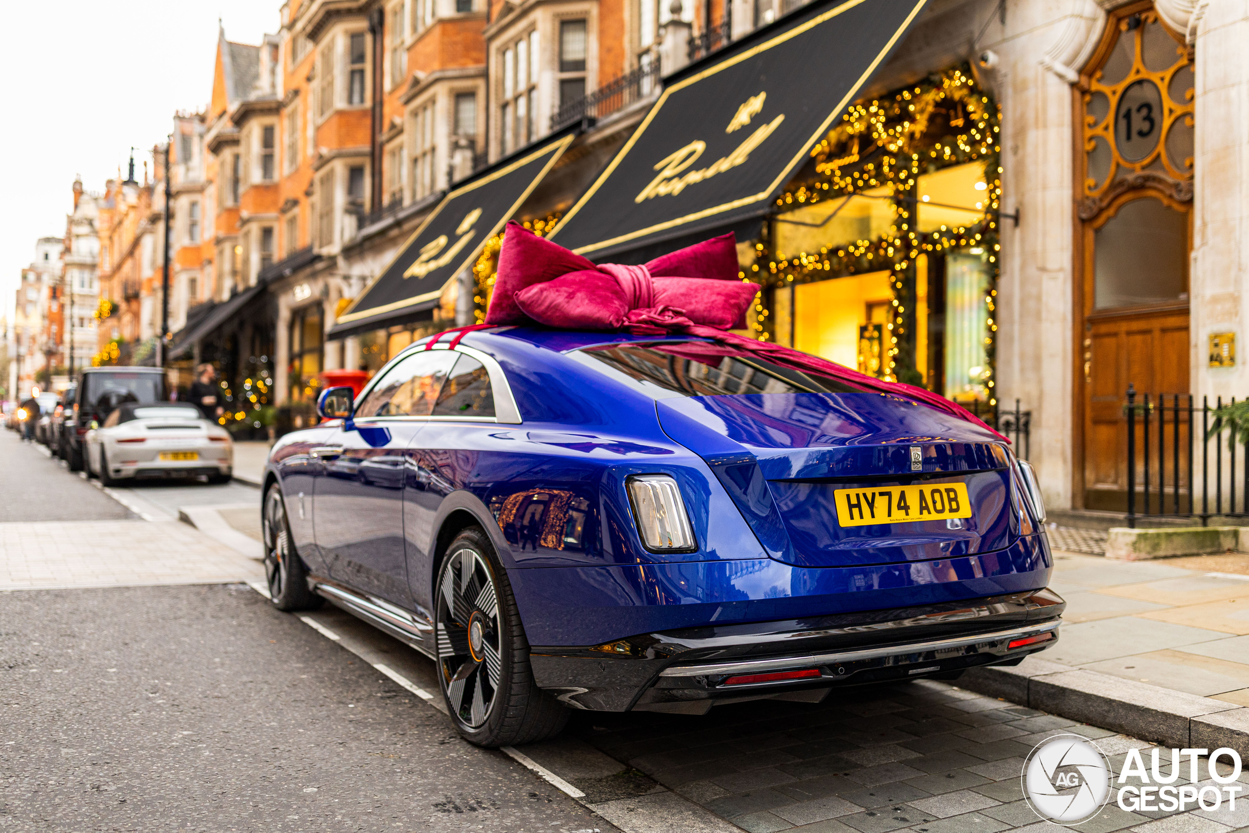 Rolls-Royce als Kerstcadeau