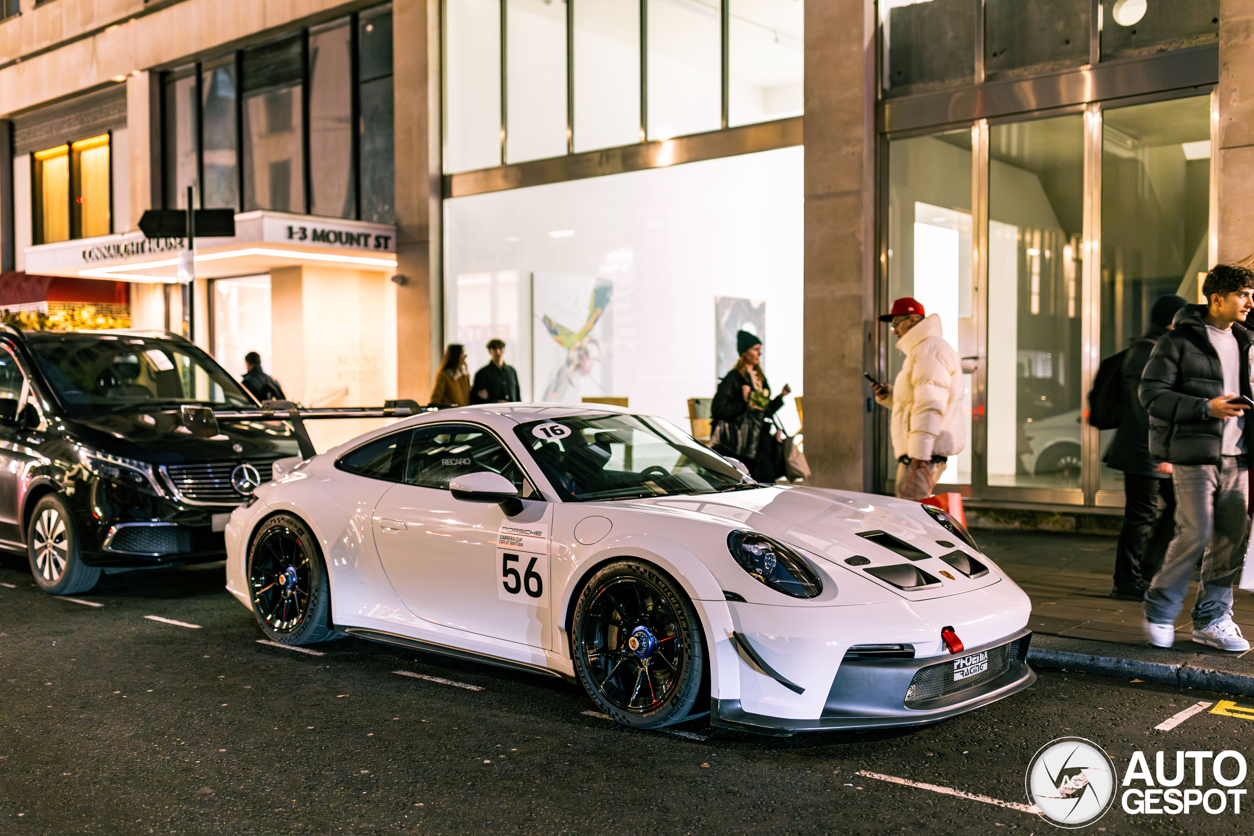 Porsche Carrera Cup in hartje London