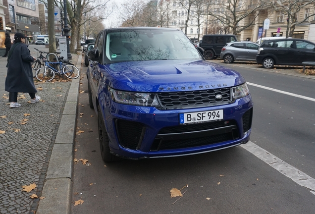 Land Rover Range Rover Sport SVR 2018