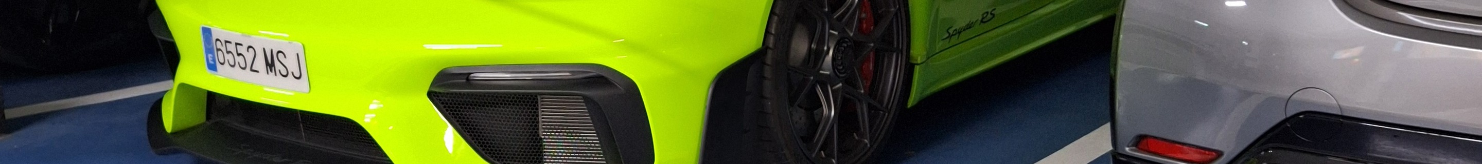 Porsche 718 Spyder RS Weissach Package