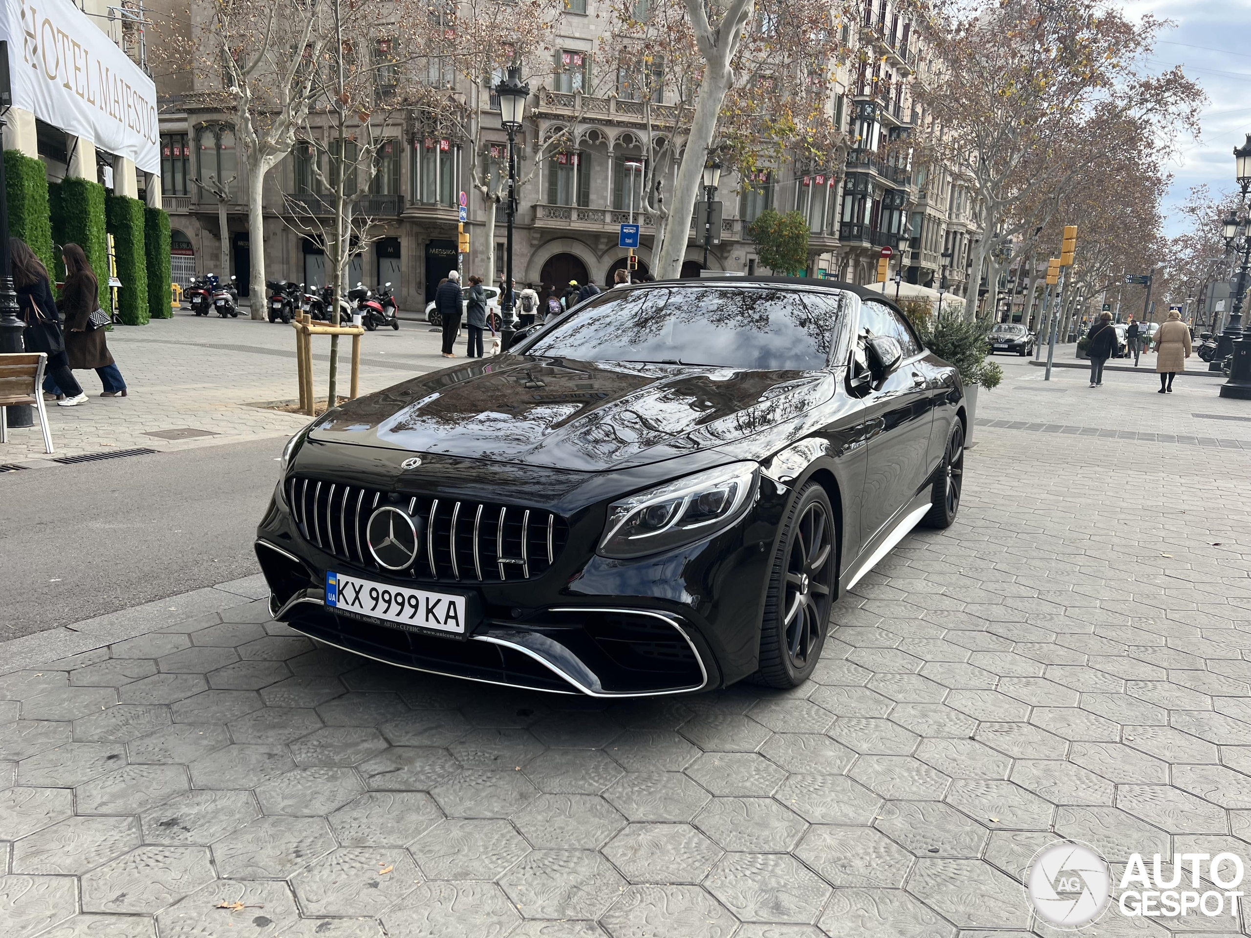 Mercedes-AMG S 63 Convertible A217 2018