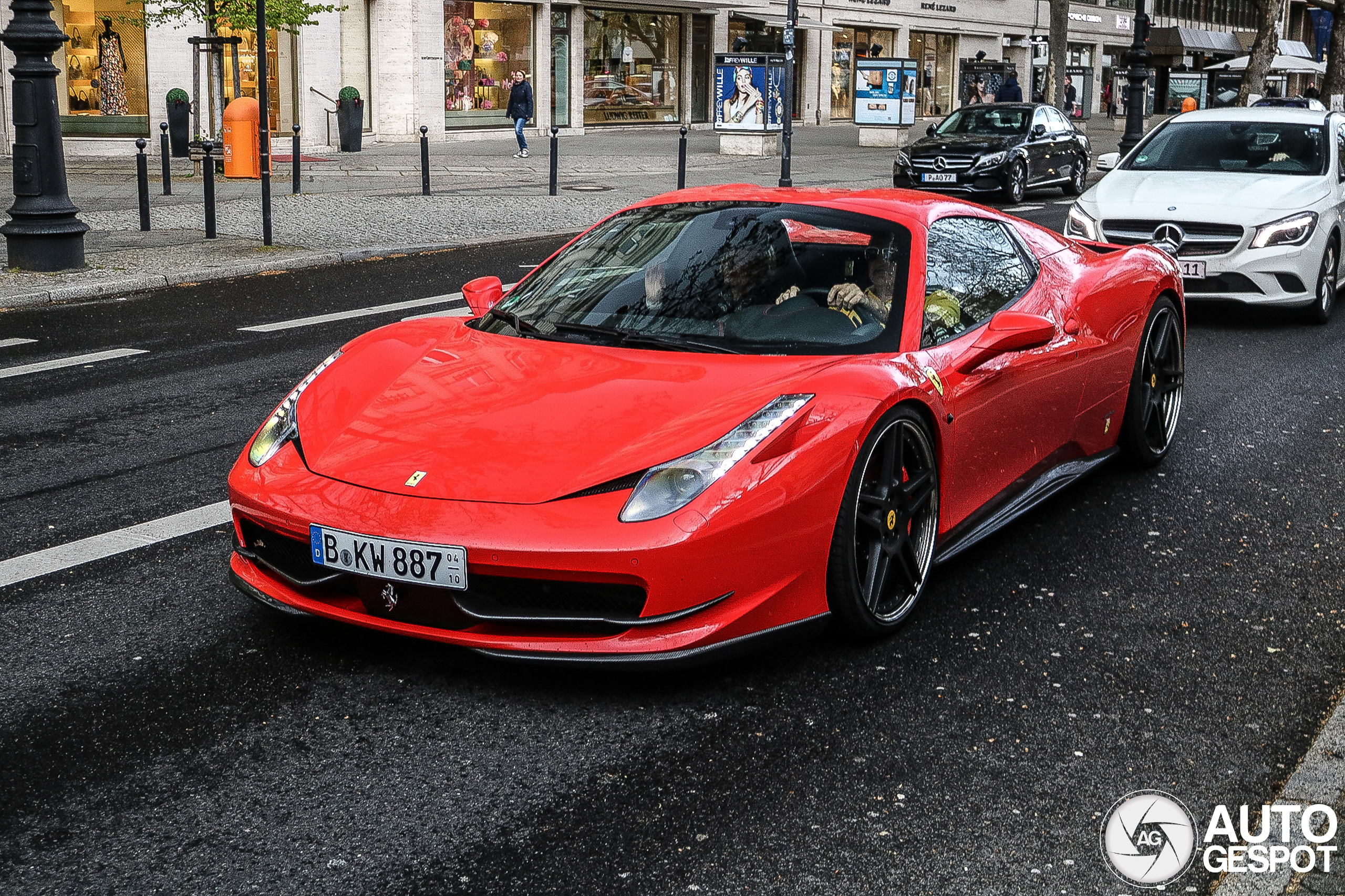 Ferrari 458 Spider Novitec Rosso