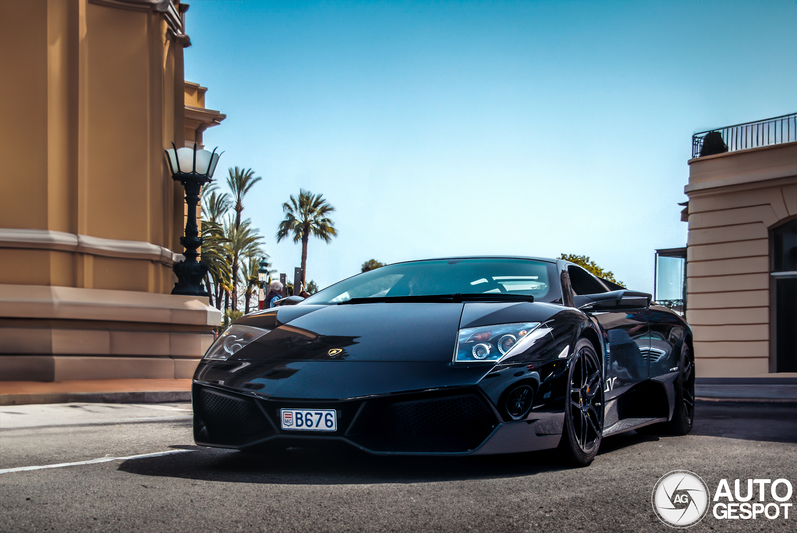 Vleugelloze Lamborghini Murciélago LP670-4 SuperVeloce gespot in Monaco