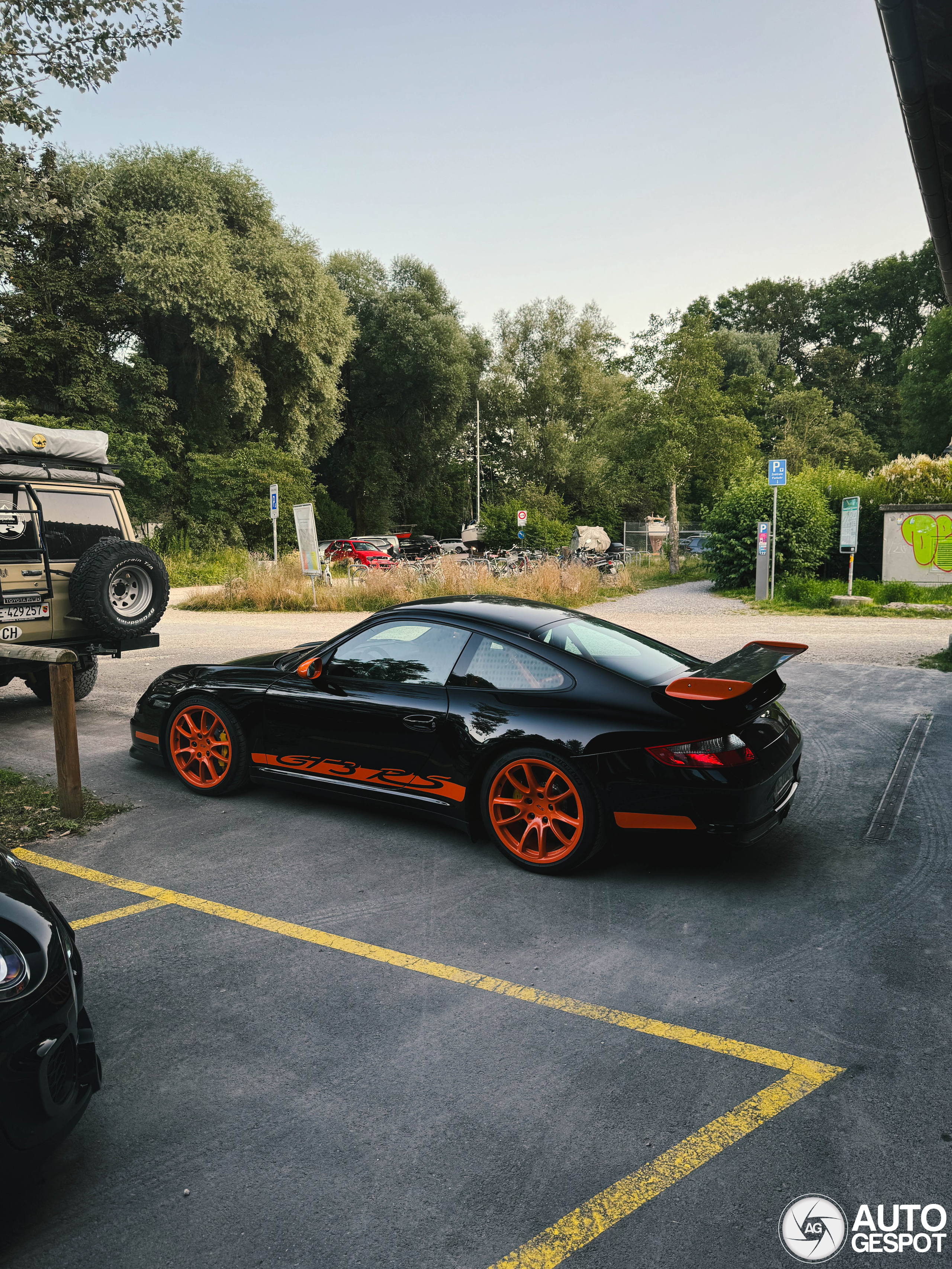Porsche 997 GT3 RS MkI spotted with a unique twist