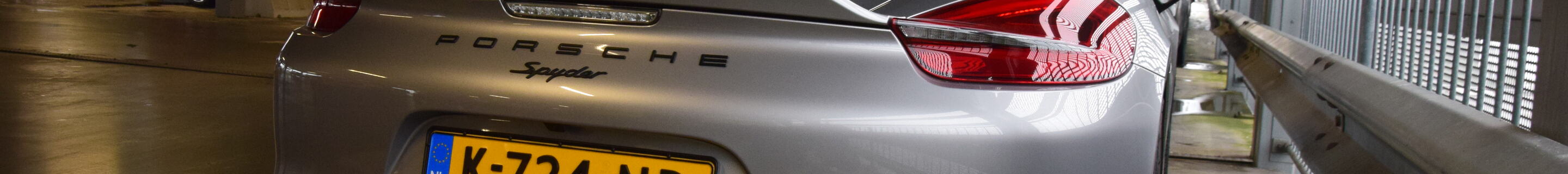 Porsche 981 Boxster Spyder