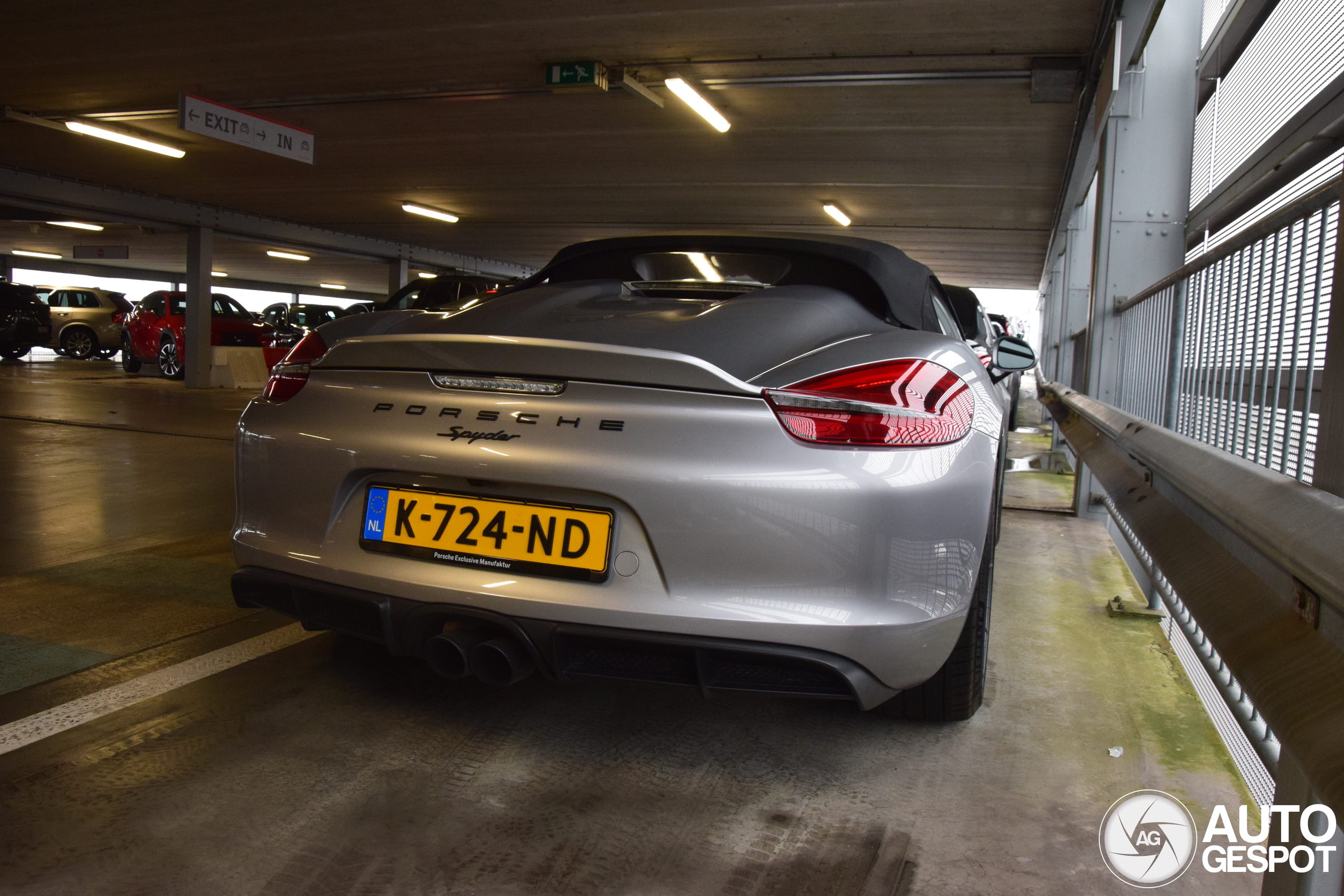 Porsche 981 Boxster Spyder