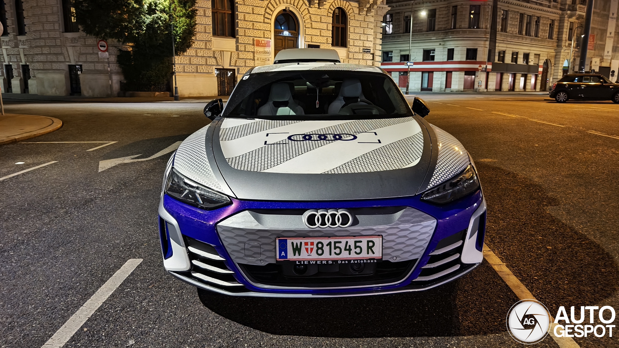 Audi RS E-Tron GT Ice Race Edition pakt het anders aan