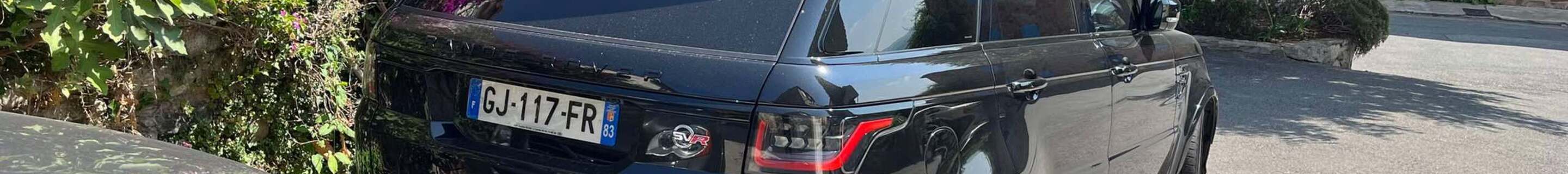 Land Rover Range Rover Sport SVR 2018