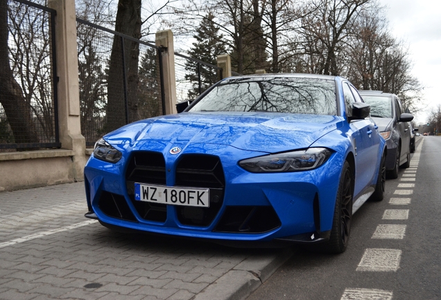 BMW M3 G80 Sedan Competition