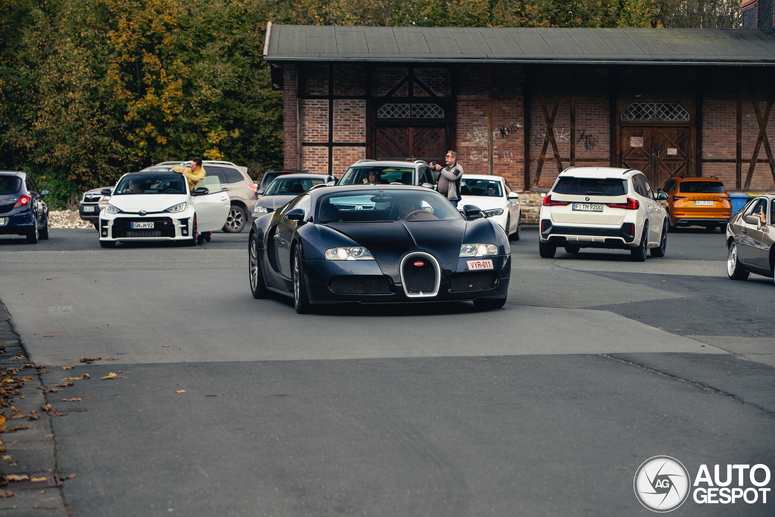Belgische Bugatti Veyron 16.4 gespot in Duitsland