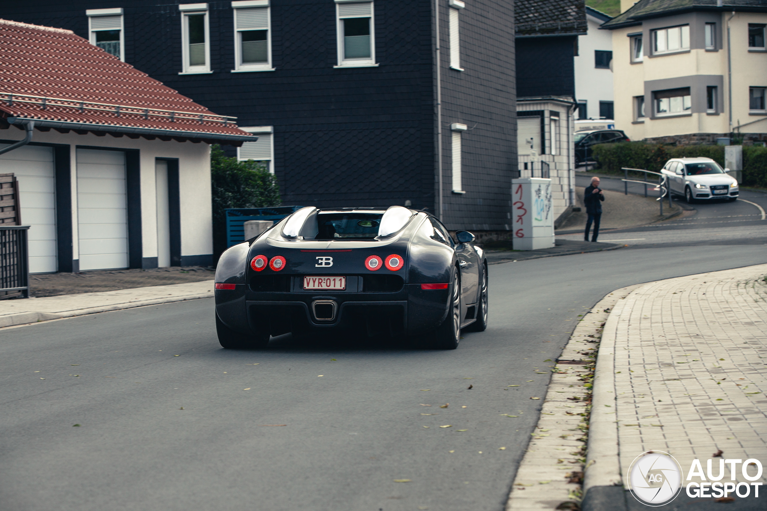 Belgische Bugatti Veyron 16.4 gespot in Duitsland