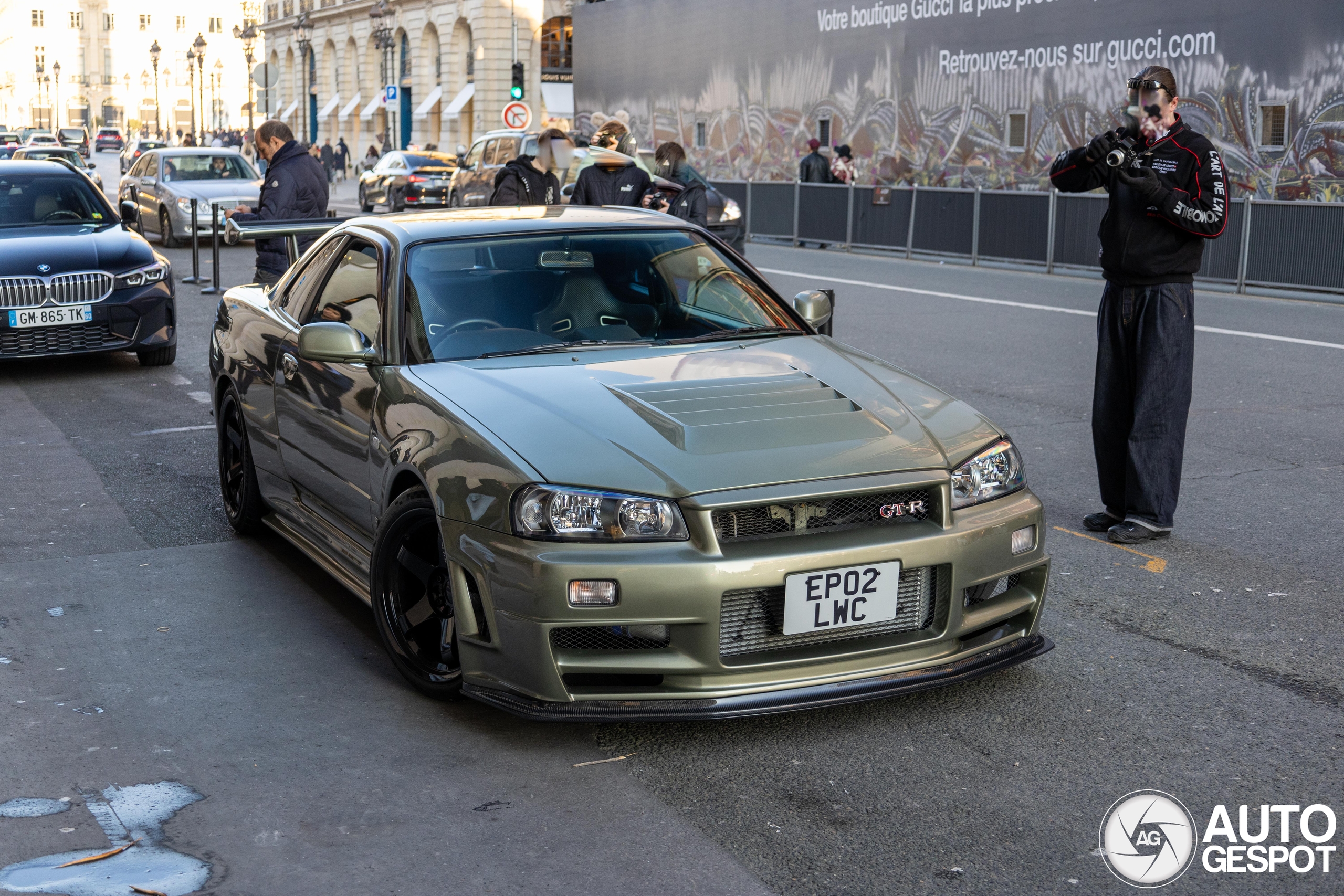 1,700-Kilometer 2002 Nissan Skyline GT-R V-Spec II Nur for