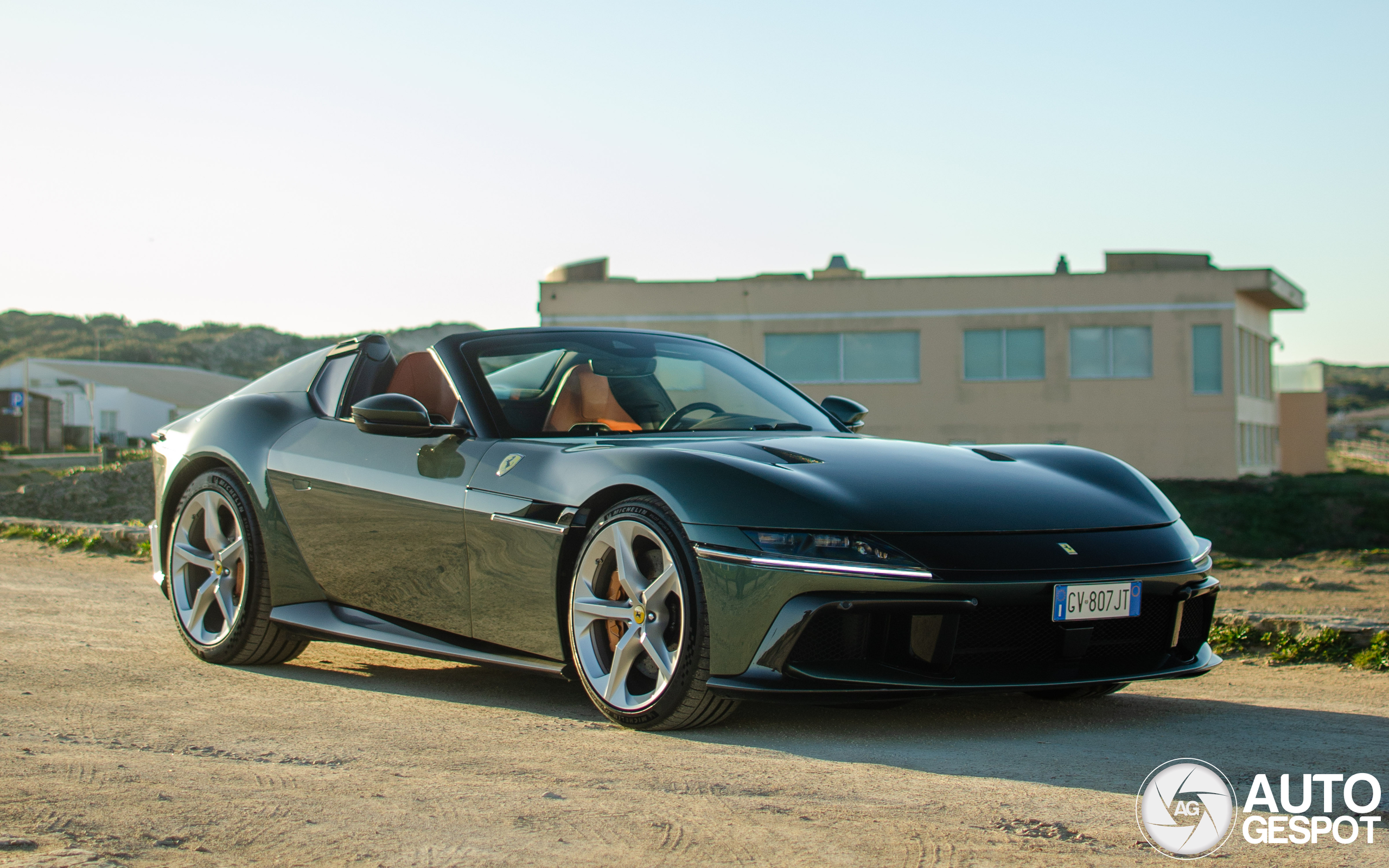 Dit is de tweede Ferrari 12Cilindri Spider in Cascais