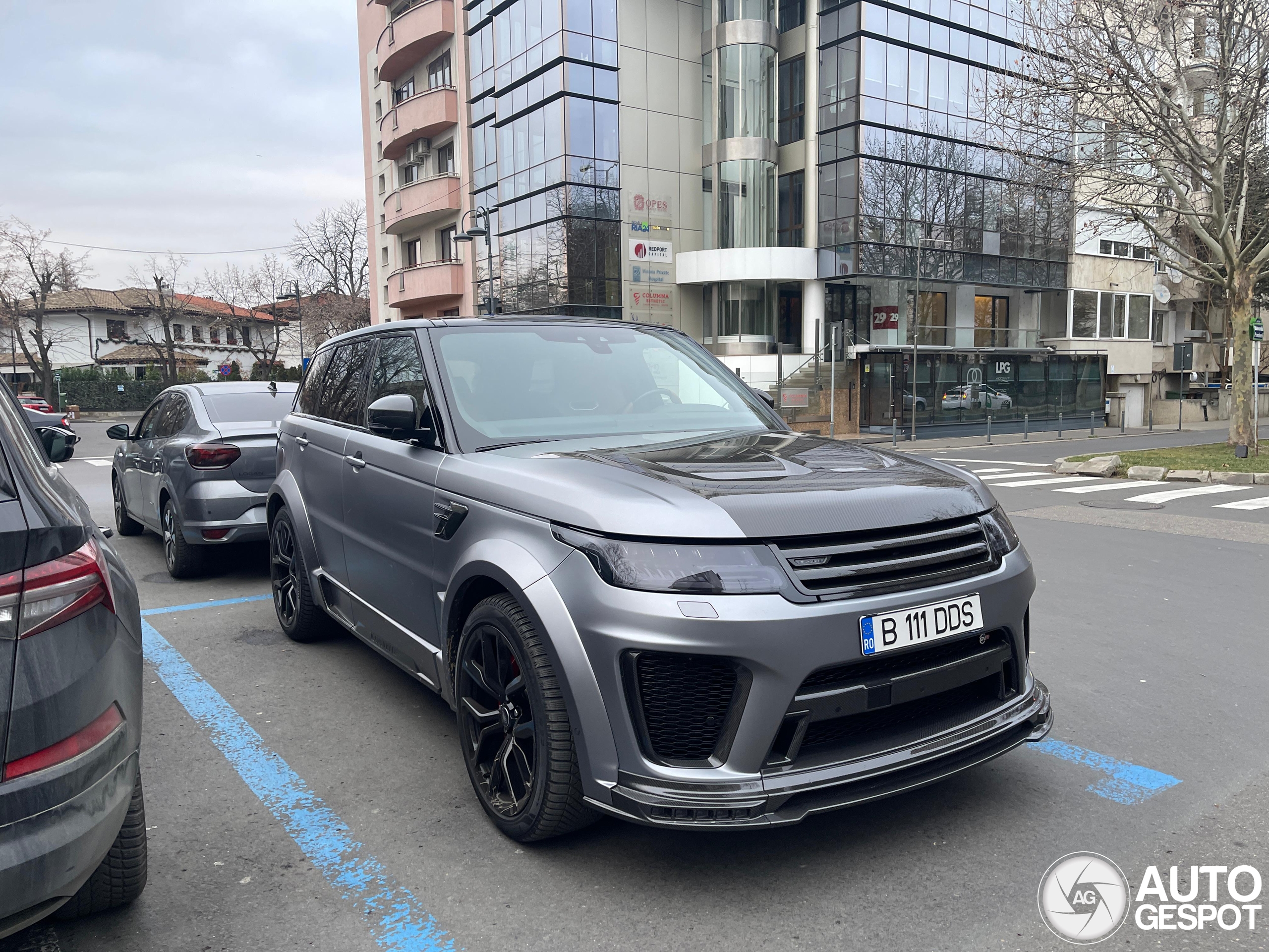Land Rover Range Rover Sport SVR 2018 Carbon Edition Mansory