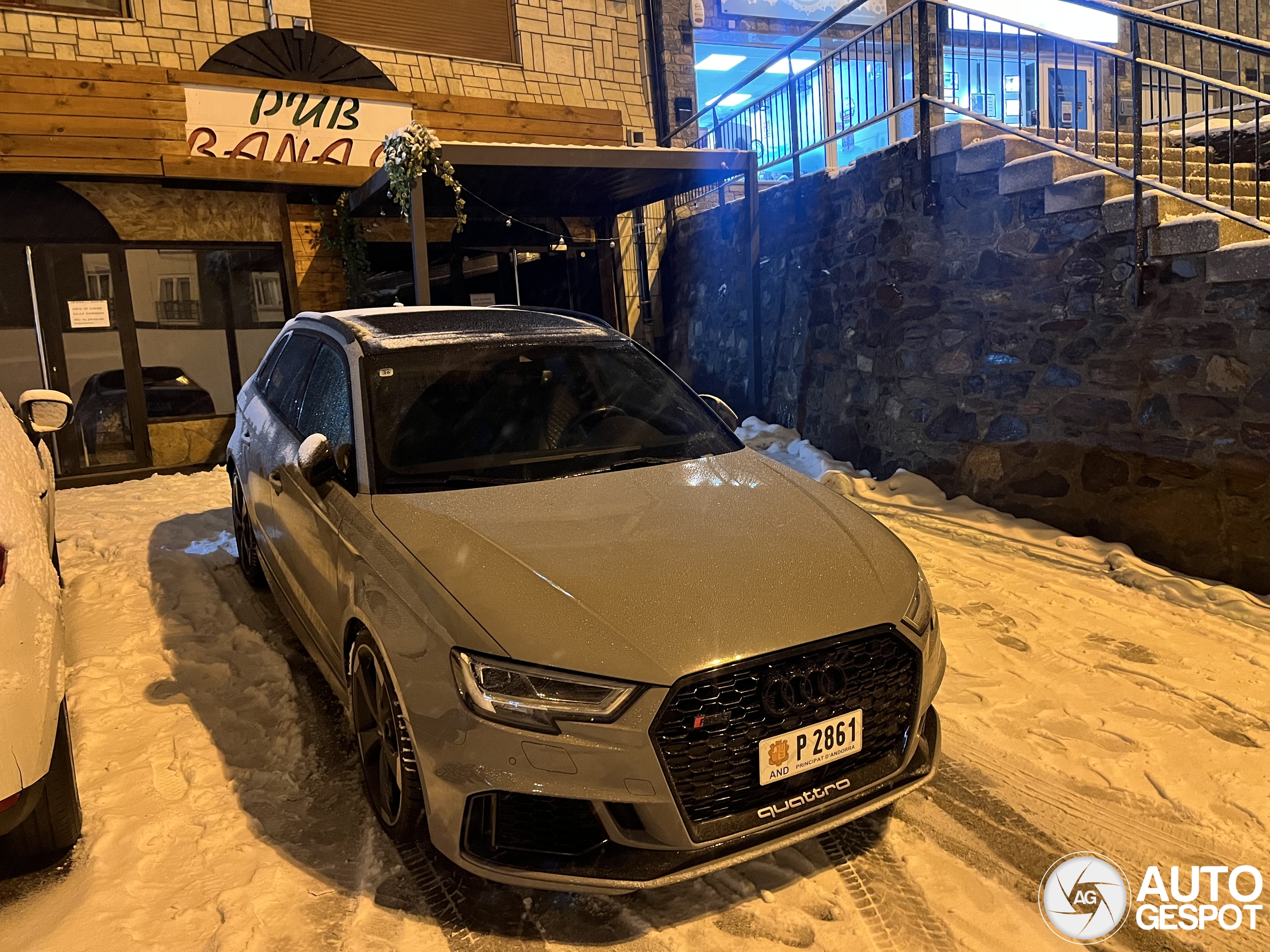 Audi RS3 Sportback 8V 2018