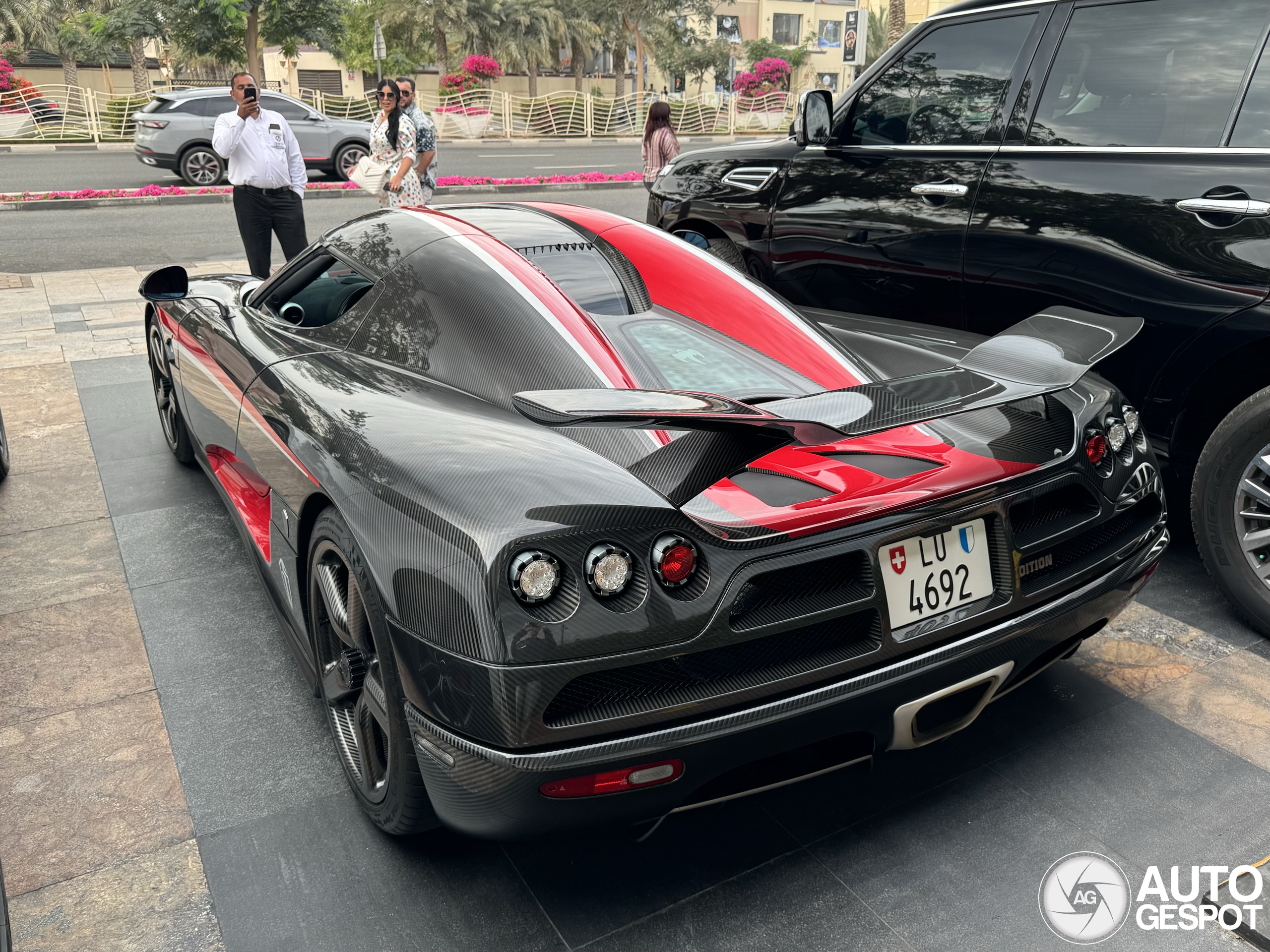 Koenigsegg CCXR bezoekt Dubai