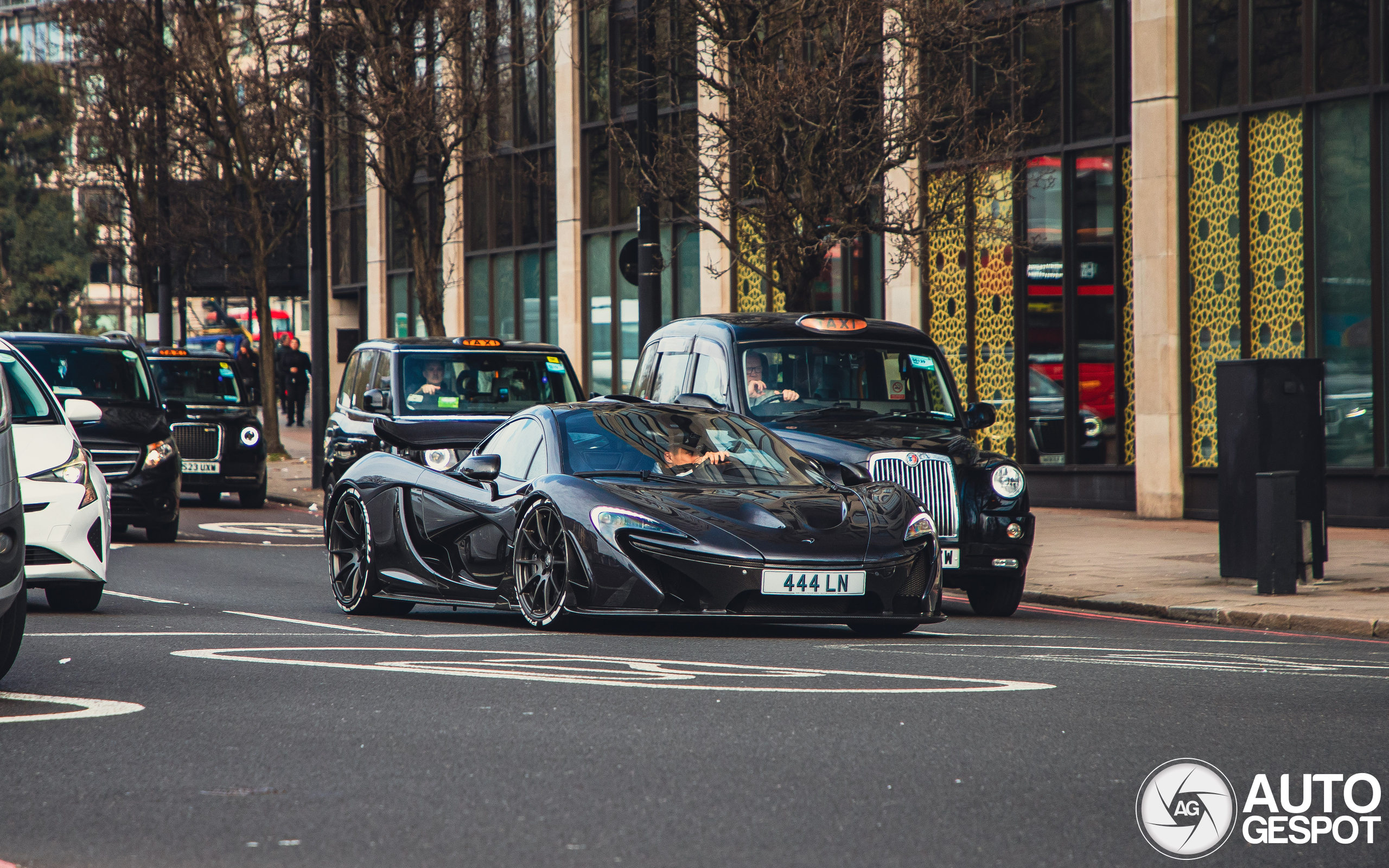 Lando Norris spotted cruising through London in his McLaren P1