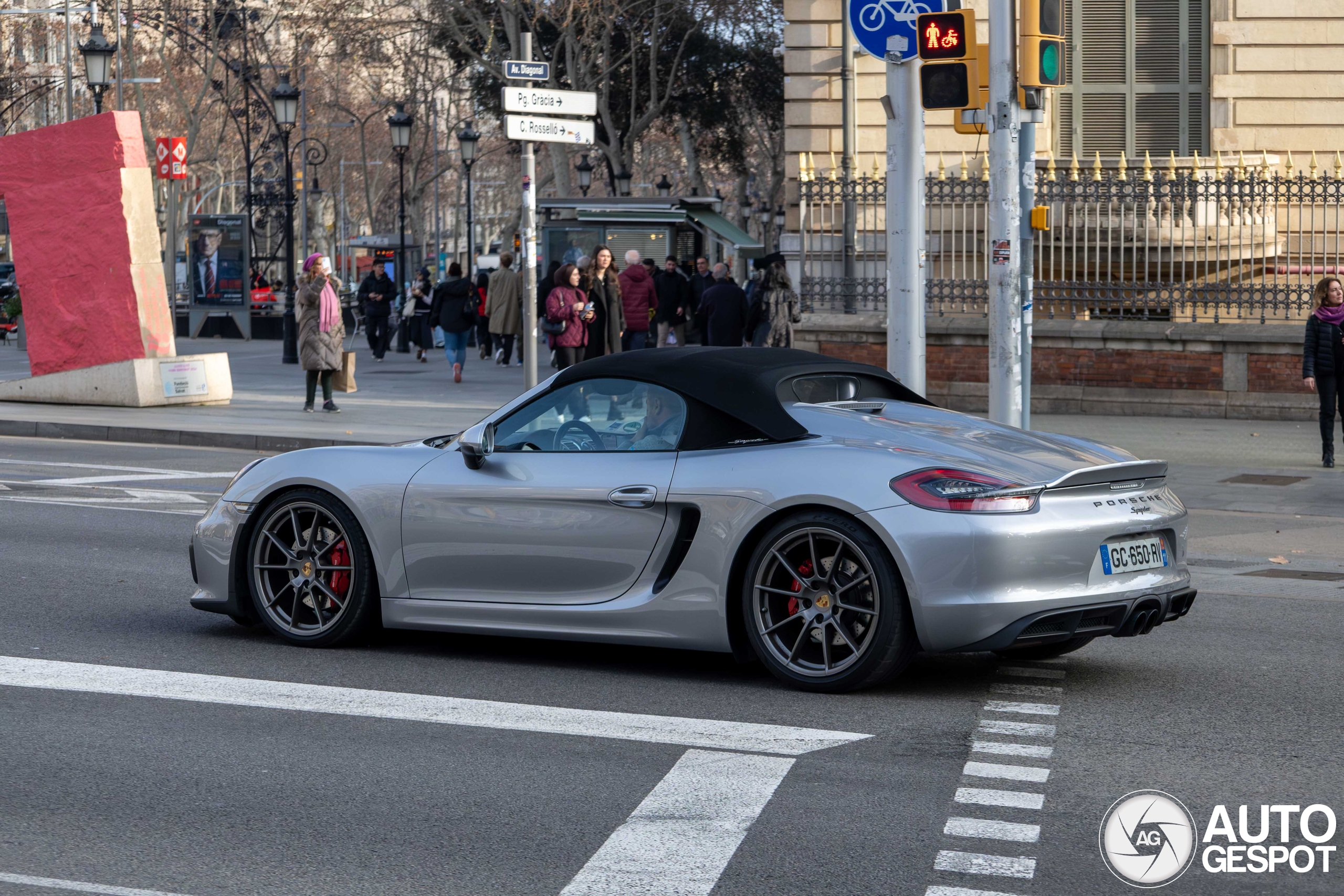 Porsche 981 Boxster Spyder