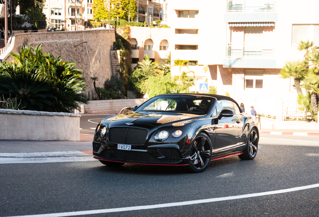 Bentley Continental GTC Speed Black Edition 2016