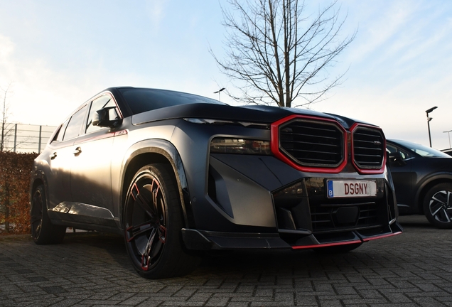 BMW XM G09 Label Red Larte Design