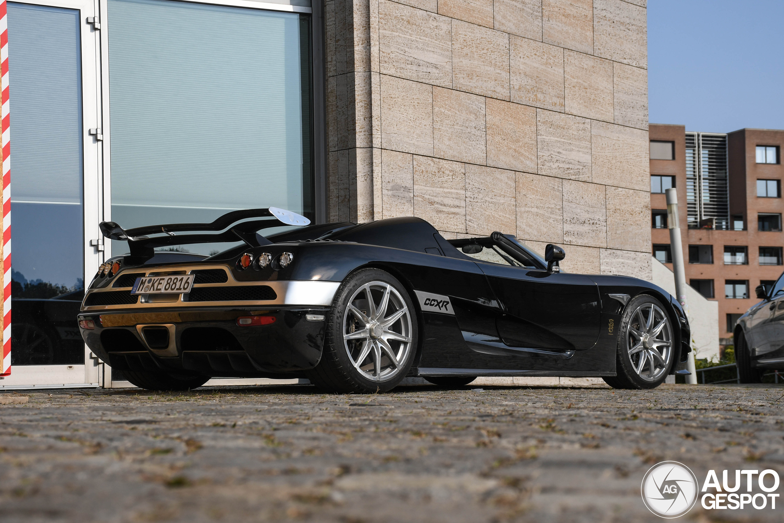 A rare beast on the Autobahn: The Koenigsegg CCXR