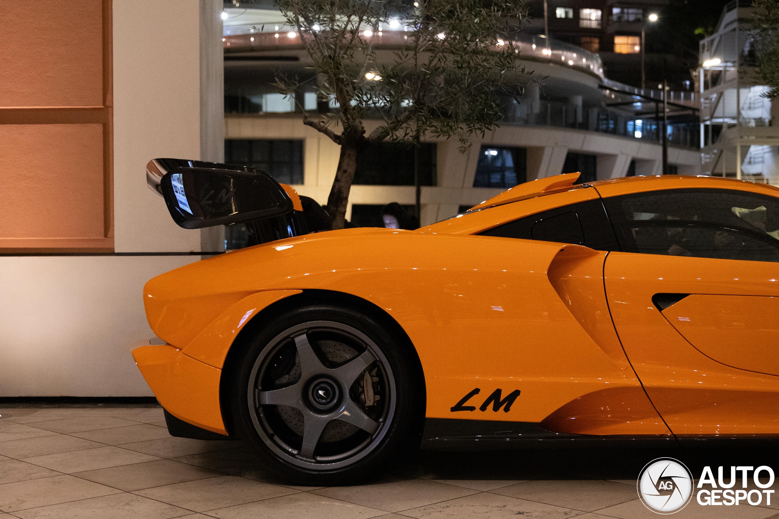 McLaren Senna LM gespot in Monaco