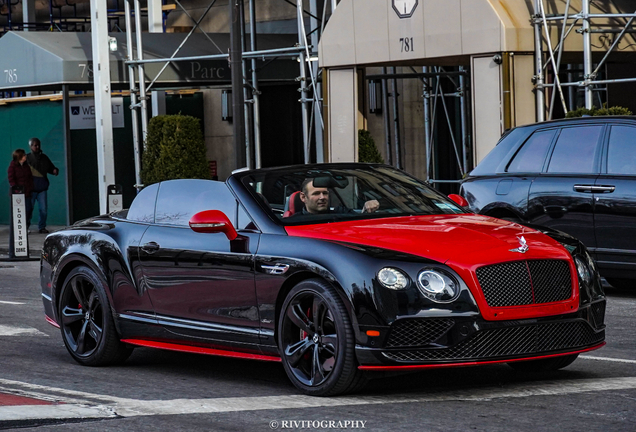 Bentley Continental GTC Speed Black Edition 2016