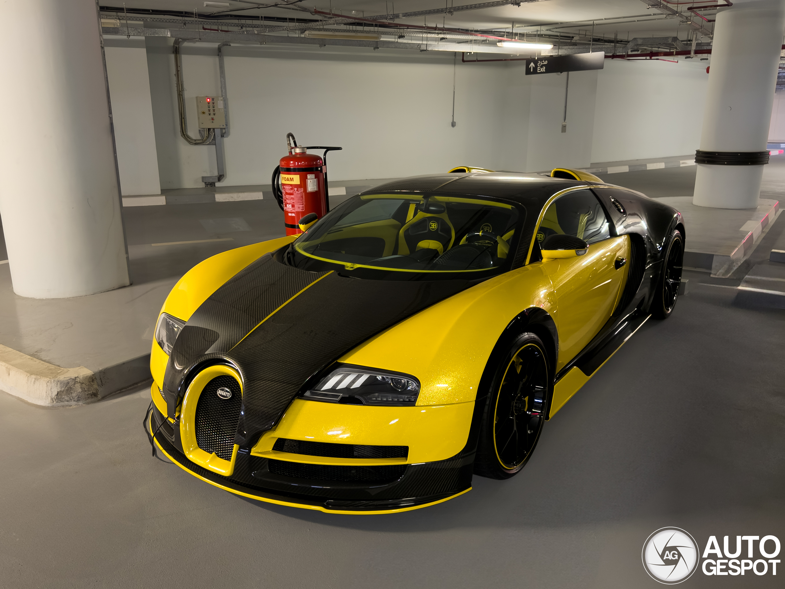 Bugatti Veyron 16.4 Oakley Design zet zijn leven voort in Dubai