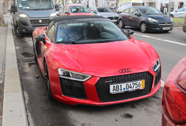 Audi R8 V10 Plus Spyder 2017