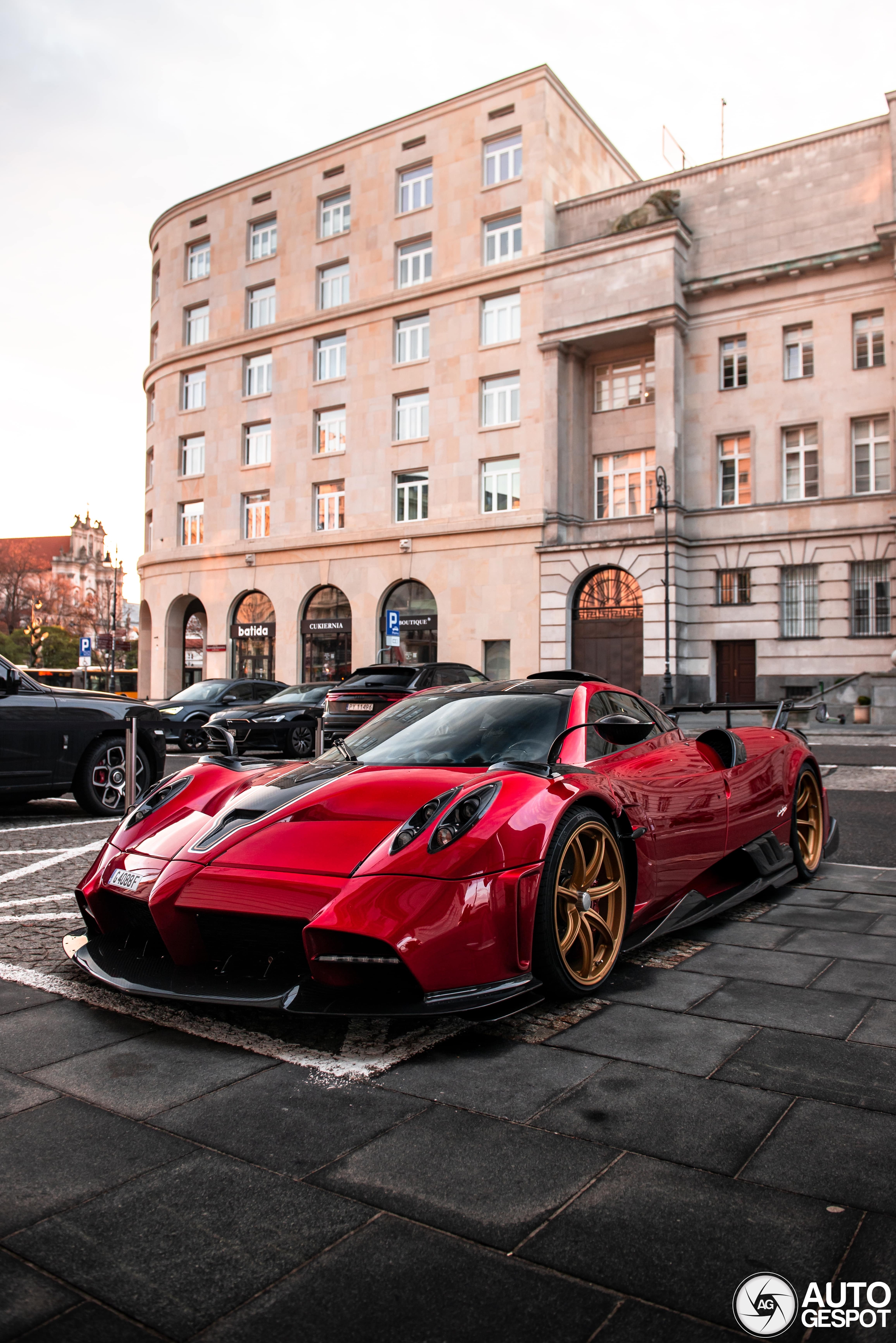 First sighting: Pagani Huayra Imola Roadster turns heads in Warsaw