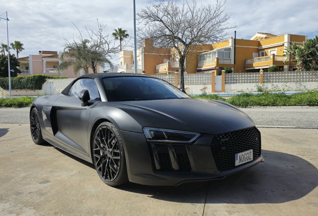 Audi R8 V10 Plus Spyder 2017